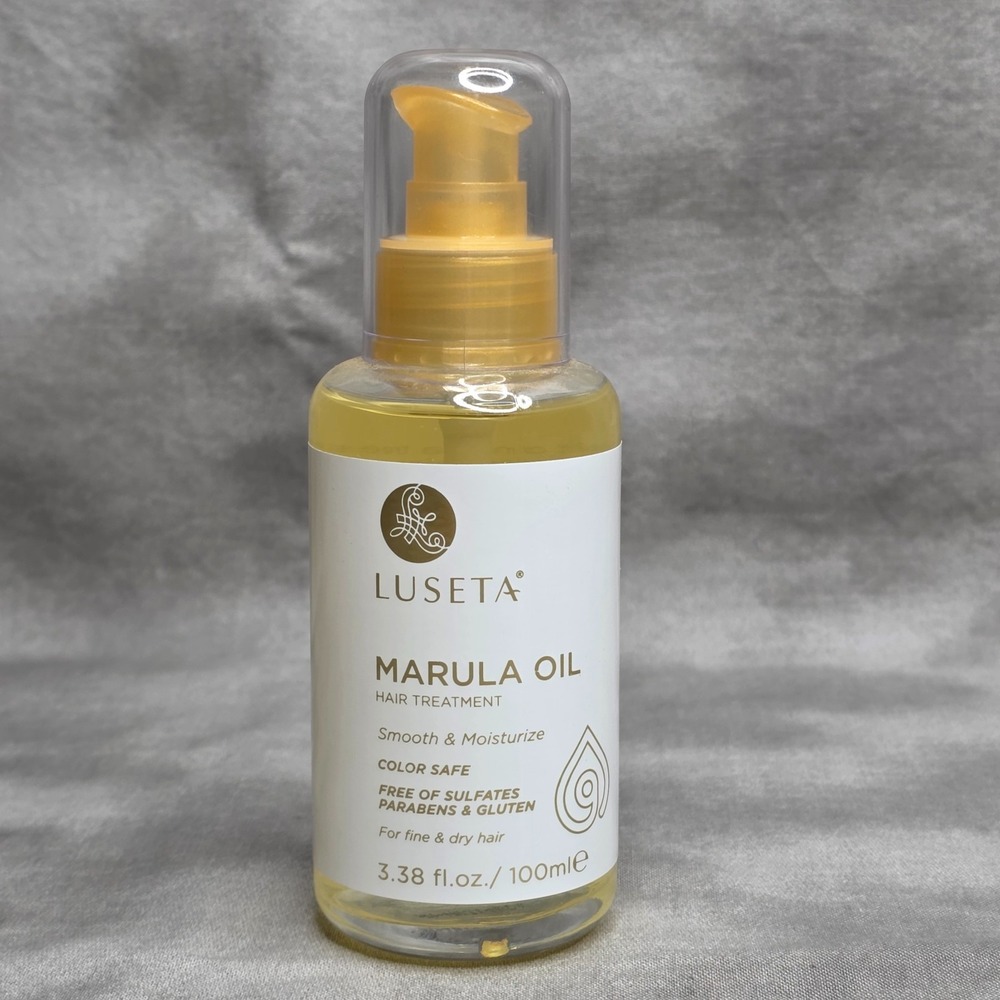 LUSETA Marula Oil Hair Treatment Color Safe, Sulfate &‎ Paraben Free 3.38 fl oz